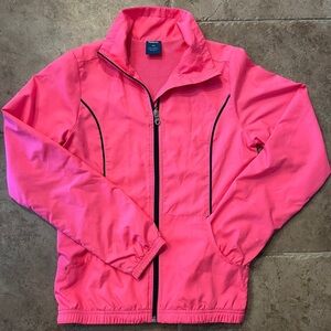 Hot Pink Reebok Windbreaker